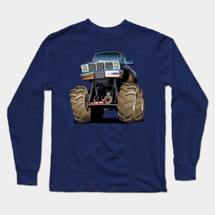 Cartoon Monster Truck Long Sleeve T-Shirt